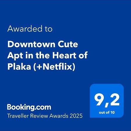 Downtown Cute Apt In The Heart Of Plaka Athens Luaran gambar